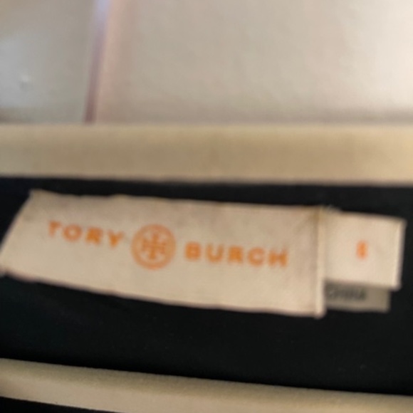 TORY BURCH HUNTER GREEN CHIFFON PINAFORE DRESS - Picture 4 of 5